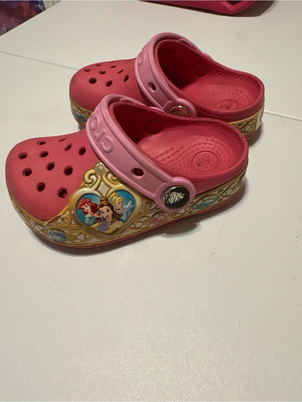 Princess Crocs // 7c - Picture 5 of 6
